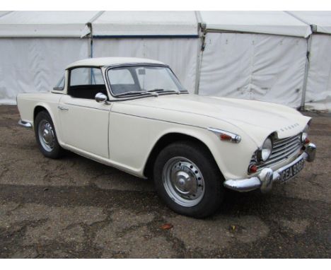 1965 Triumph TR4A IRSMake: Triumph Model: TR4A IRSYear: 1965Mileage: 69157VIN: CTC57642 OConfiguration: Right Hand DriveRegis