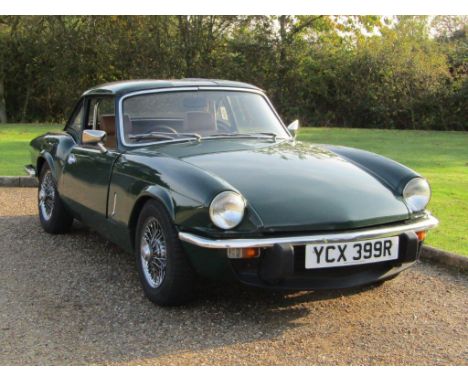 1977 Triumph Spitfire 1500Make: TriumphModel: SpitfireYear: 1974Mileage: 97896VIN: FH101243Configuration: Right Hand DriveReg