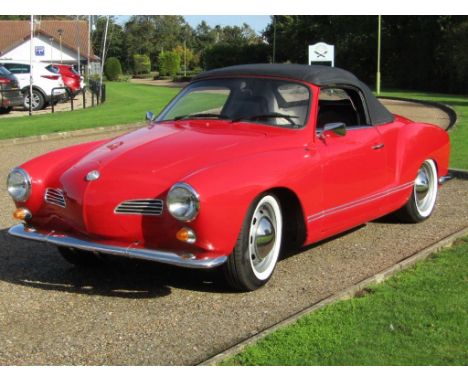 1968 VW Karmann Ghia 1500 Convertible LHDMake: Volkswagen Model: Karmann GhiaYear: 1968Mileage: 25454VIN: 148836914Configurat