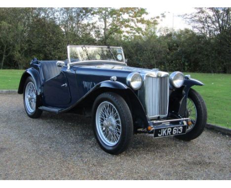 1947 MG TCMake: MGModel: TCYear: 1947Mileage: 0VIN: TC3228Configuration: Right Hand DriveRegistration: JKR613Transmission: Ma