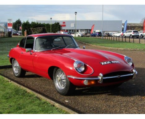 1969 Jaguar E-Type 4.2 Coupe Series IIMake: JaguarModel: E-TypeYear: 1968Mileage: 3893VIN: 1R26632Configuration: Right Hand D