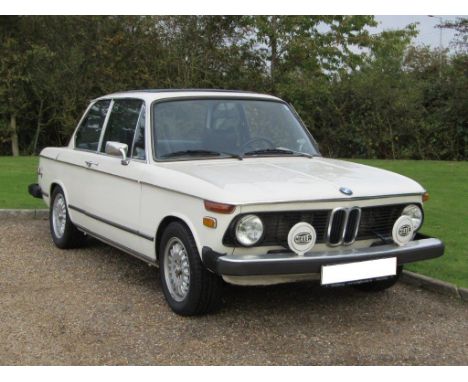 1974 BMW 2002 LHDMake: BMWModel: 2002Year: 1974Mileage: 5693VIN: 4223544Configuration: Left Hand DriveRegistration: RCH433MTr