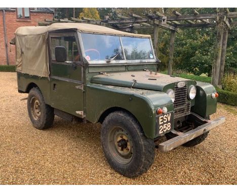 1955 Land Rover 86 Series I"Make: Land Rover Model: 86 " Series IYear: 1955Mileage: 25312VIN: 17060053Configuration: Right Ha