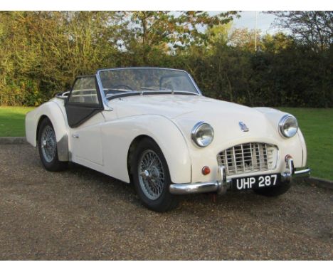 1957 Triumph TR3Make: Triumph Model: TR3Year: 1957Mileage: 2085VIN: TS21980Configuration: Right Hand DriveRegistration: UHP28