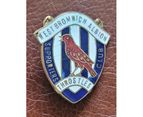 VINTAGE WEST BROMWICH ALBION SUPPORTERS CLUB BADGE
Ref BR