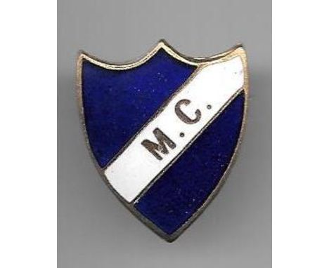 VINTAGE MANCHESTER CITY BADGE
&nbsp;
Ref KW