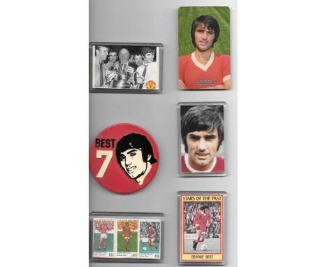 MANCHESTER UNITED GEORGE BEST FRIDGE MAGNETS X 6
&nbsp;