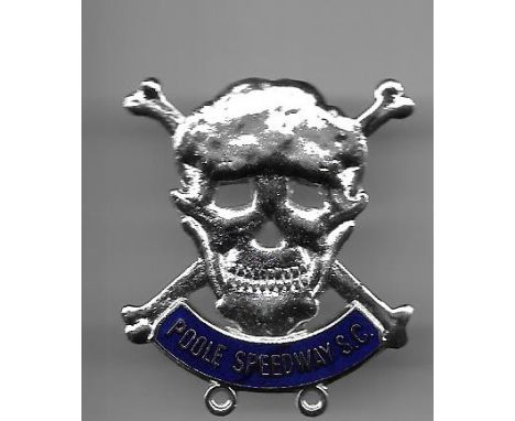 POOLE SPEEDWAY BADGE