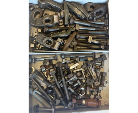 Selection of Forged steel low profile clamp machinest work holding 