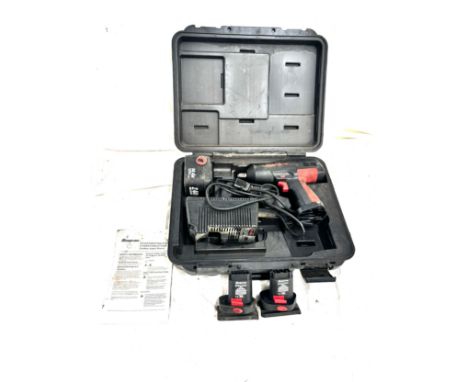 Cased Snap on Cordless impact wrench ct310, working order