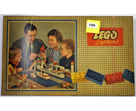 A boxed vintage Lego set.