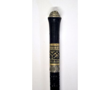 An early 20th century sword stick.