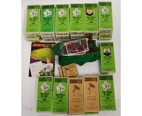 A collection of Subbuteo including various UK and International teams, 36 items in total (list avaliable on request)