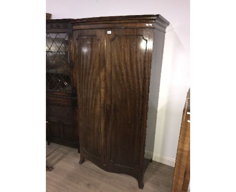 VINTAGE MAHOGANY WARDROBE