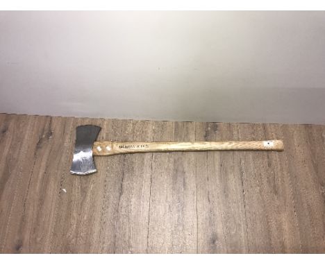 AMERICAN HICKORY SHAFT AXE