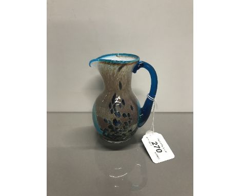 VINTAGE MDINA GLASS JUG