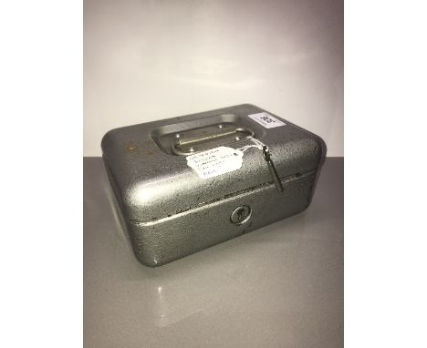 VINTAGE CASH BOX AND KEY