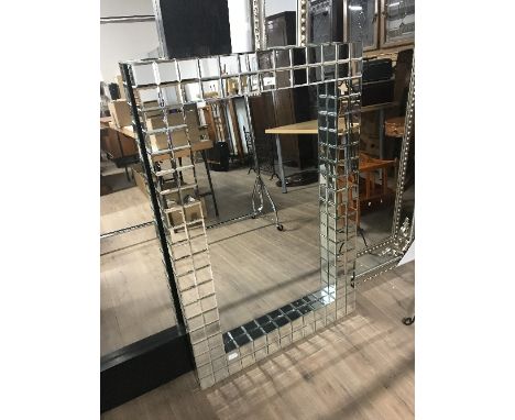 MULTI CUBE MIRROR FRAME MIRROR 80CM BY 120CM