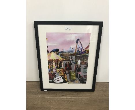 MODERN PRINT SPANISH CITY