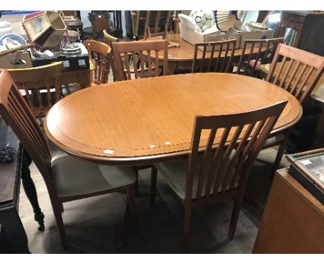 VINTAGE DINING TABLE AND 4 CHAIRS