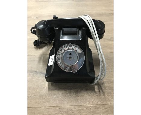 REWIRED BAKELITE TELEPHONE RING DEACTIVATED