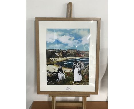 MODERN PRINT OF CULLERCOATS BAY