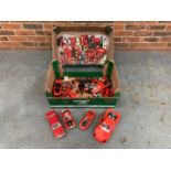 Two Boxes Of Model Ferrari's&nbsp;
