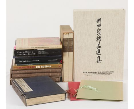 Large group of assorted miscellaneous Asian art books covering various arts and culture topics.Provenance: From the Distingui