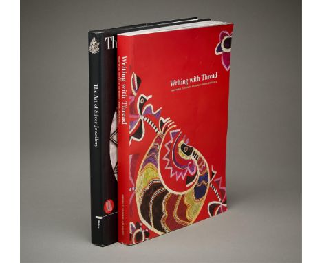 Group of two books covering the subjects of Southwestern Chinese Hmong and Miao textiles and silver art. Including:"The Art o