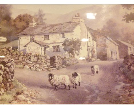 Judy Boyes limited edition print 574/850 The Road to Ellenwater signed pencil lower right 45 x 30 cm 