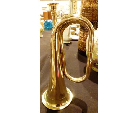 Brass boosey bugle