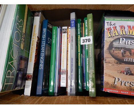 COLLECTION OF INTERESTING TRACTOR BOOKS T/W VARIOUS RAILWAY & TRACTOR VIDEOS