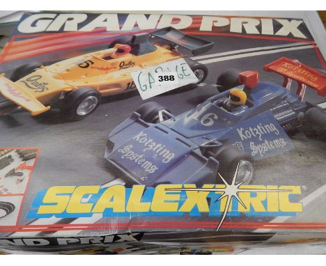 SCALEXTRIC SET C698 WITH KOTZTING & QUDOS CARS