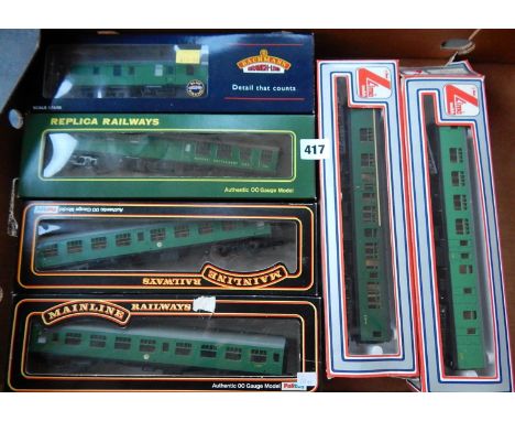 6 BOXED MAINLINE LIMA & BACHMANN MK1 COACHES ALL SR