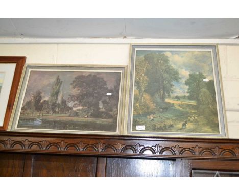 Coloured prints after Constable (2)