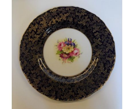 Royal Worcester hand-painted plate by William Hale 