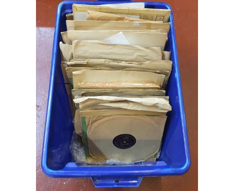 Collection of old records, Decca, Parlophone, HMV etc (100+) 
