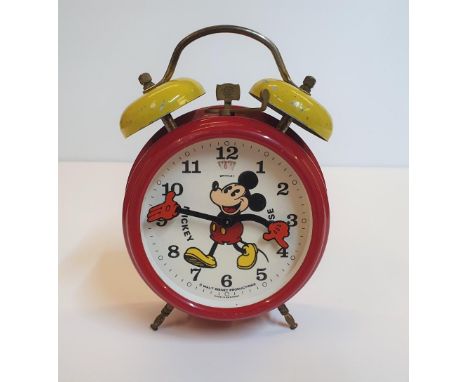 Vintage Walt Disney production alarm clock 