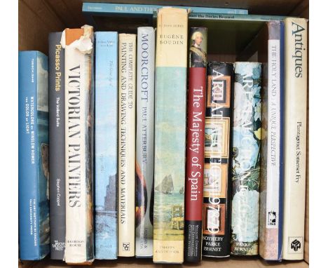 ART BOOKS, mainly large format, including Watercolours by Winslow Homer: The Colour of Light, Chicago 2008. With other art bo