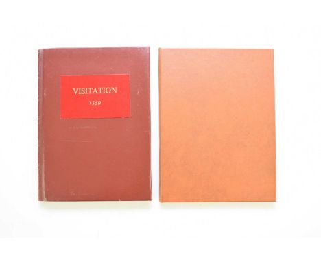INJUNCTIONS AND ARTICLES FOR THE FIRST VISITATION OF THE BISHOPS, 1559. Two items bound together. Injunctions geven by the Qu