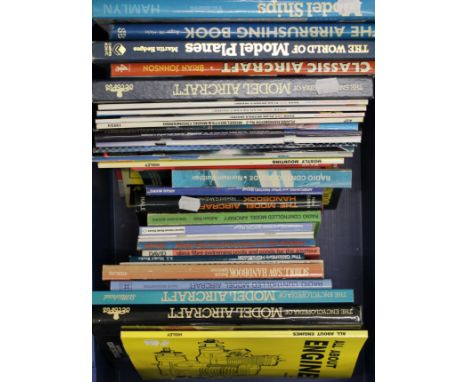 A quantity of modelling and engine reference books