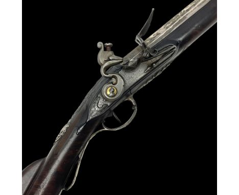 Very fine and extremely ornate high quality late 18th century French 16-bore flintlock sporting gun by J. Coignet Layne Paris