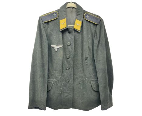 WW2 German Luftwaffe senior private fliegebluse (field blouse)Condition Report:Reasonable condition consistent with age and u