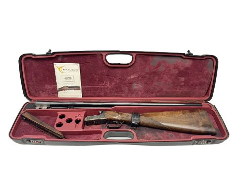 SHOTGUN CERTIFICATE REQUIRED - French Webley &amp; Scott 720 20-bore by 3" side-by-side boxlock ejector double barrel shotgun