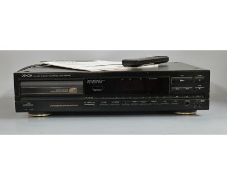 Denon DCD-820 compact disc player with operating instruction manual&nbsp;