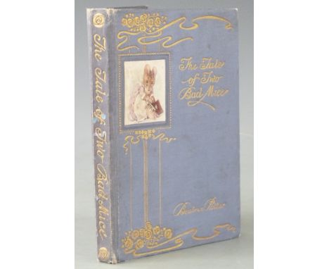 [Deluxe Edition] Beatrix Potter The Tale of Two Bad Mice, London Frederick Warne &amp; Co. 1904 first edition with coloured p