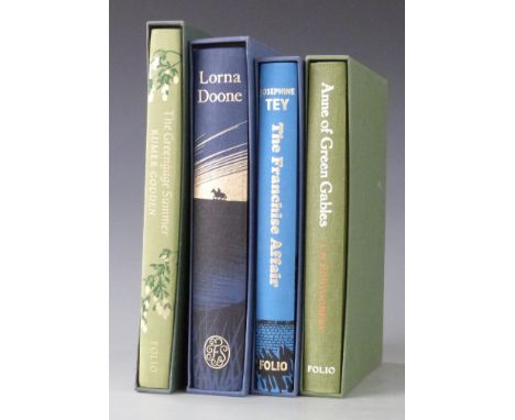 R. D. Blackmore, Lorna Doone (London, Folio Society, 2000).&nbsp; Printed and blocked cloth.&nbsp; Blue slipcase.&nbsp; L. M.