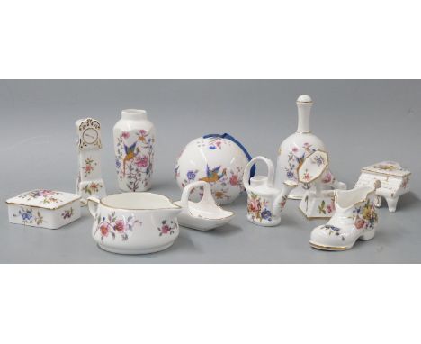 Large collection of Hammersley miniature porcelain items&nbsp;