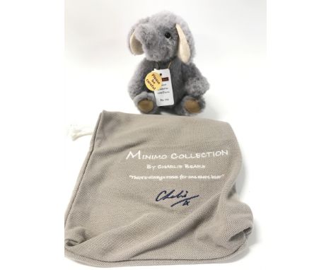 A Charlie Bear For The Minimo Collection Cornet with Tags And Bag.