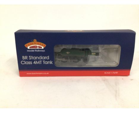 A boxed Bachmann locomotive 32 353. BR Standard Class 4MT Tank 80135. BR Green late Crest. DCC No reserve.